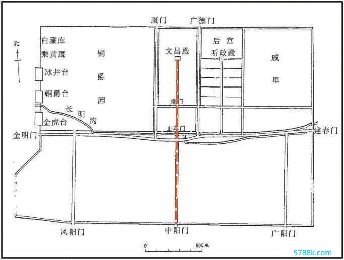 曹魏邺城还原暗意图